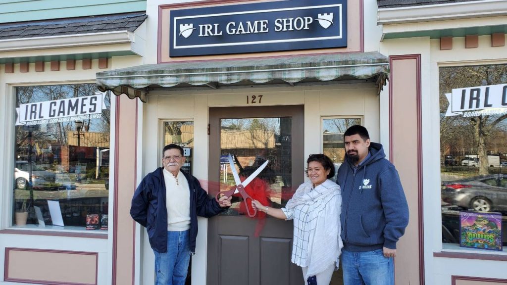 IRL Game Shop Ribbon Cutting