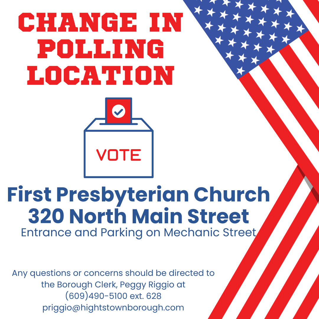 Polling Location Change